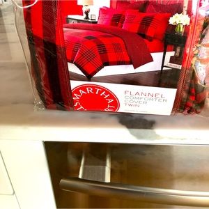 NEW - cotton duvet in twin size.  By Martha Stewart